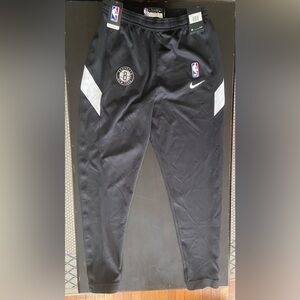Nike Brooklyn Nets NBA Tear Away Warmup Pants Black/White Men's Size XLTT